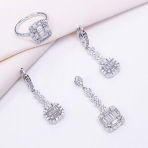 نیم ست نقره میکرو کد 16092