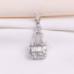 مدال نقره میکرو طرح امرالدکات کد 21343