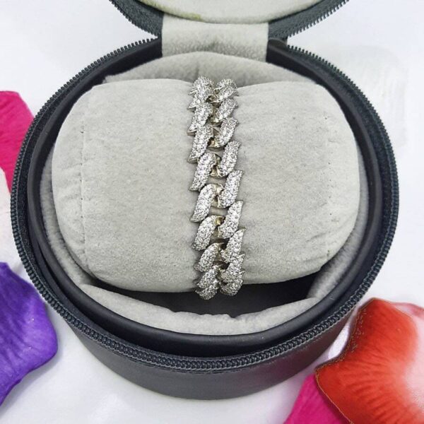 دستبند نقره کارتیر کد 1900 - تصویر 2