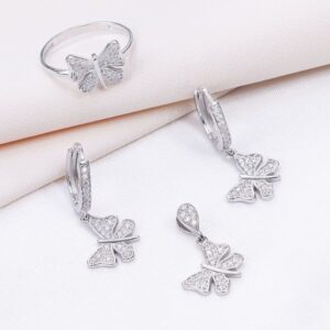 نیم ست نقره میکرو کد 16295