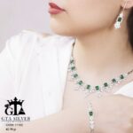 سرویس نقره مارسا طرح امرالدکات کد 11192 - Image 2