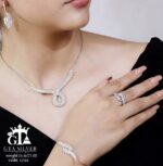 سرویس نقره میکرو زنجیری کد 12103 - Image 2