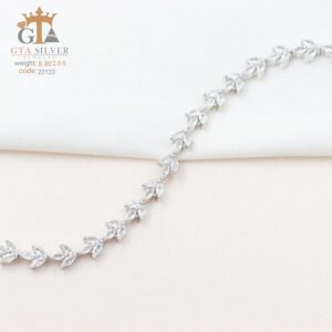 دستبند نقره میکرو کد 22122