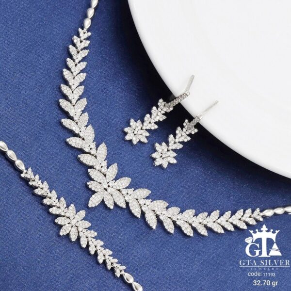 سرویس نقره مارسا طرح فلاور کد 11193 - Image 3