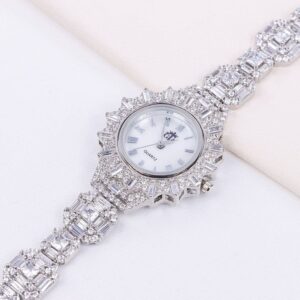 ساعت نقره GTA امرالدکات طرح خورشیدی کد 19074