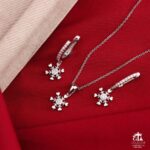 نیم ست نقره کد 16686 - Image 3