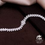 دستبند نقره میکرو کد 22132 - تصویر 3