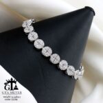 دستبند نقره میکرو کد 22096 - Image 3