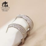 گوشواره نقره میخی میکرو کد 25024 - Image 4