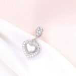 مدال نقره میکرو قلبی کد 21359