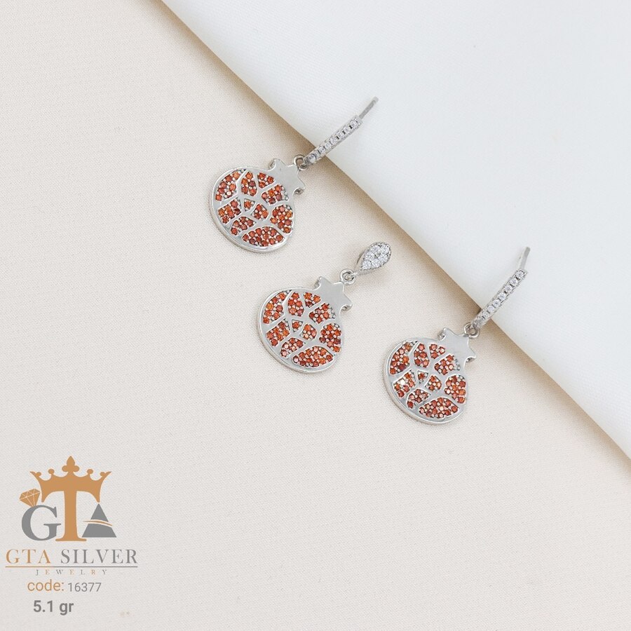 a69e6d9f-76b0-4c94-8b52-6a9ba9e64b34.jpg نیم ست نقره میکرو طرح انار کد 16377 - تصویر 1