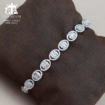 دستبند نقره میکرو کد 22112 - Image 3