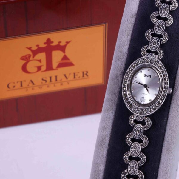 ساعت نقره سما کد 18121 - Image 2