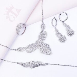 سرویس نقره میکرو زنجیری کد 12074