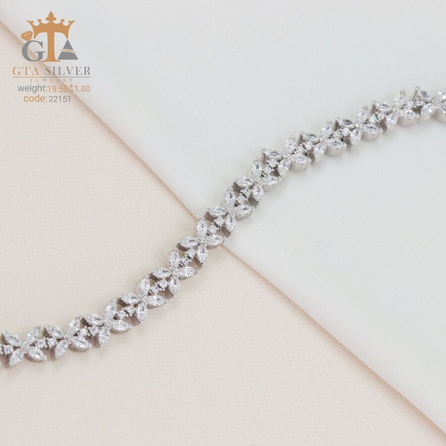 a9bfb76a-029f-45c9-b0b8-68b5d5290fa5.jpg دستبند نقره میکرو کد 22151 - تصویر 1