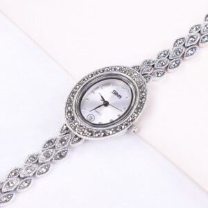 ساعت نقره سما کد 18082