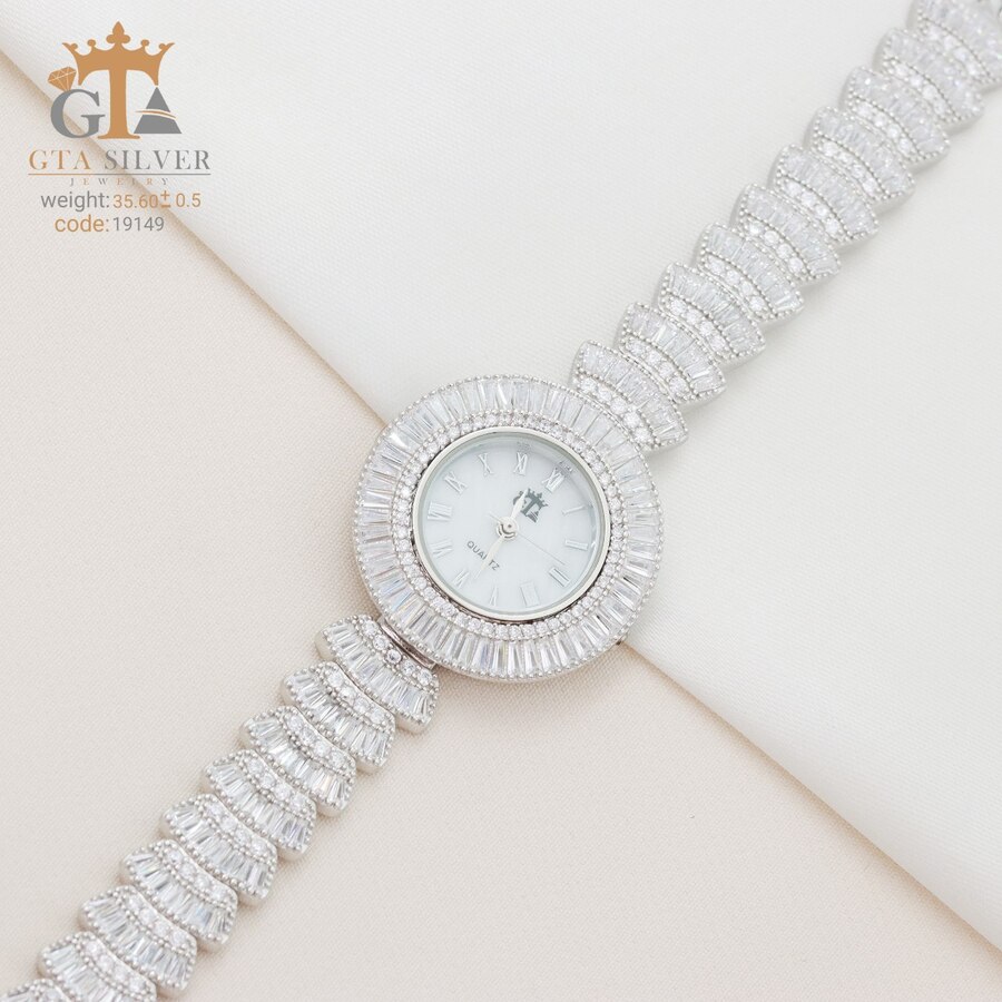 ab313380-cbfe-4a39-a30b-cd861f2ad20f.jpg ساعت نقره GTA کد 19149 - Image 1