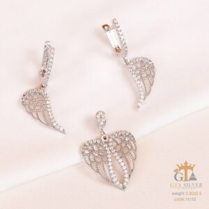 نیم ست نقره میکرو کد 16152