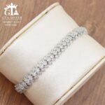 دستبند نقره میکرو کد 22086 - Image 3