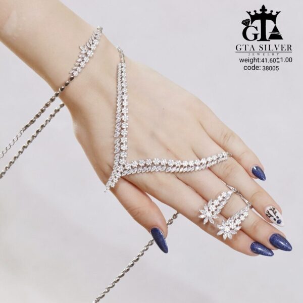 سرویس نقره طرح جواهر سوپر میکرو کد 38005 - Image 3