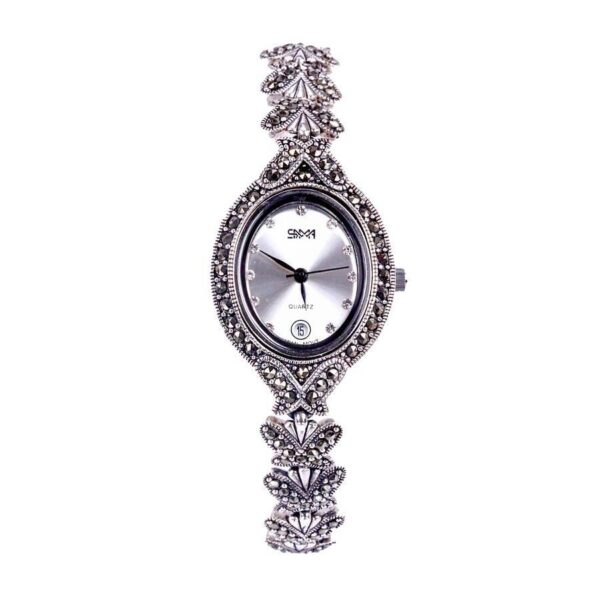 ساعت نقره سما کد 18009 - Image 4