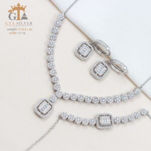 سرویس نقره میکرو زنجیری کد 12178