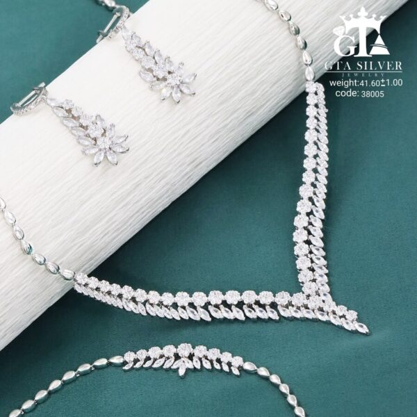 سرویس نقره طرح جواهر سوپر میکرو کد 38005 - Image 4