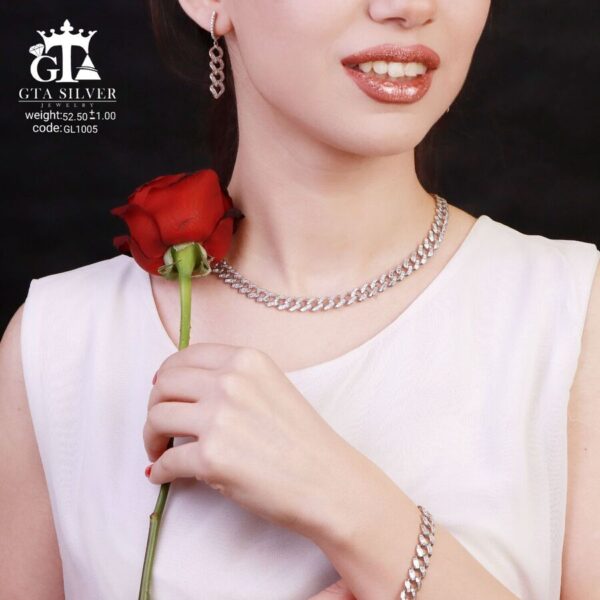 سرویس نقره جی لوکس (GLUX) طرح کارتیر کد 1005 - تصویر 2