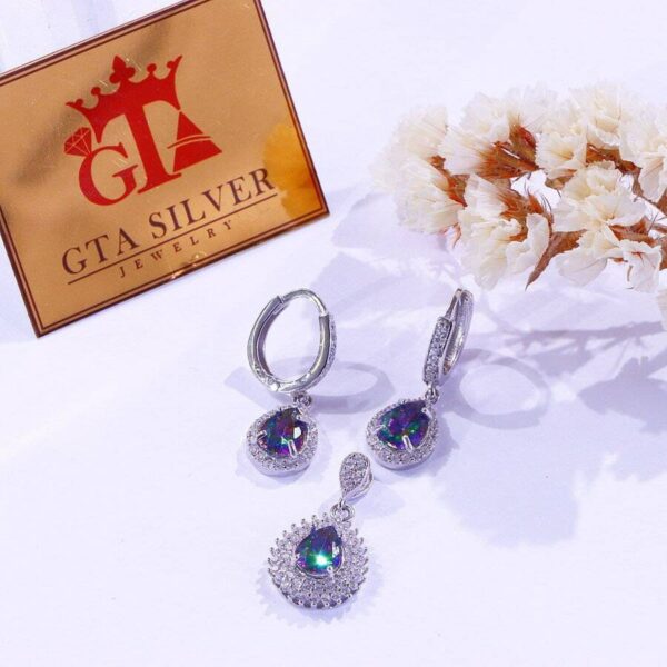 نیم ست نقره میکرو کد 16221 - Image 2