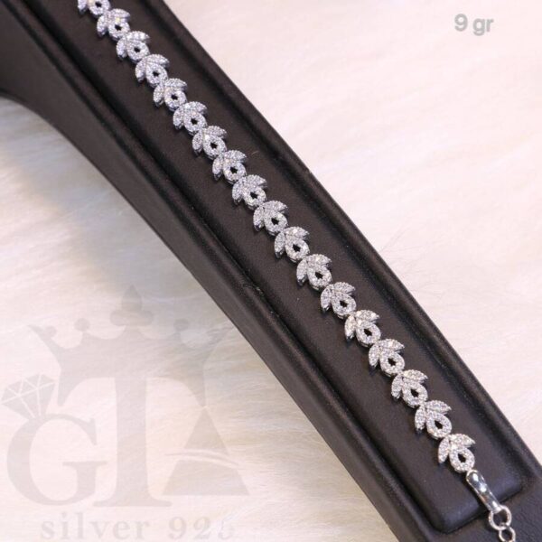 دستبند نقره میکرو کد 1262 - Image 2