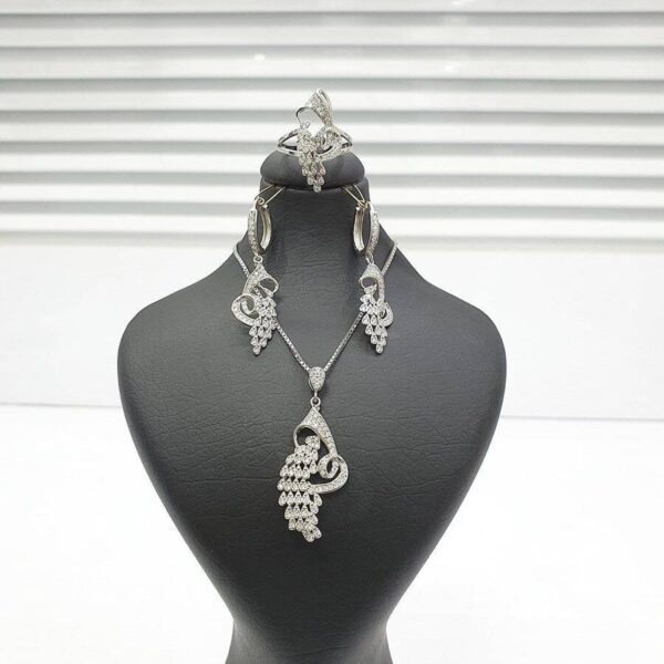 نیم ست نقره میکرو کد 16193 - Image 2