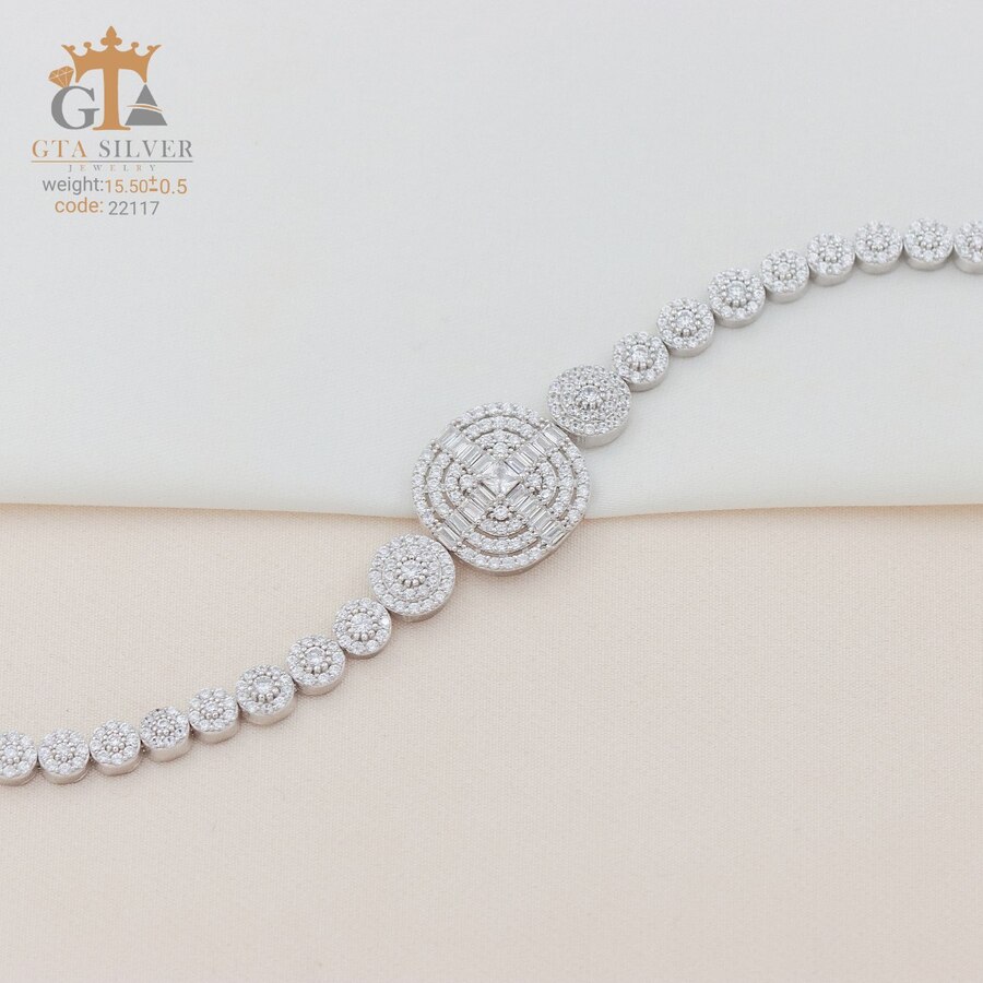 b212a8f6-d957-4b4f-b68e-c5a32467e73d.jpg دستبند نقره میکرو کد 22117 - Image 1