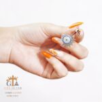 مدال نقره میکرو چشم نظر کد 21872 - Image 3