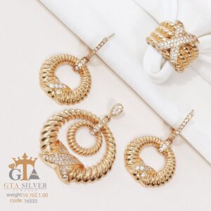 نیم ست نقره میکرو کد 16533