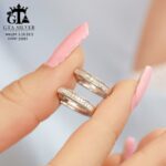 گوشواره نقره میخی میکرو کد 25031 - تصویر 4