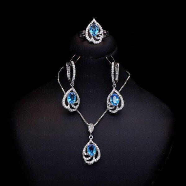 نیم ست نقره میکرو کد 16010 - تصویر 2