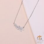 مدال نقره زنانه فلاور میکرو کد 21915