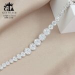 دستبند نقره میکرو کد 22108 - Image 3