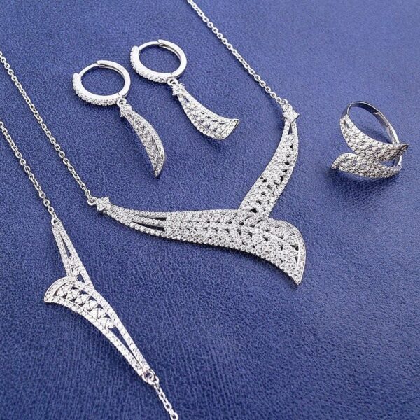 سرویس نقره میکرو زنجیری کد 12064 - Image 3