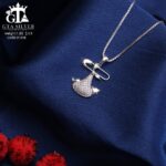 مدال نقره زنانه قنداق نوزاد میکرو کد 21918 - Image 3