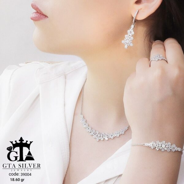 سرویس نقره مجلسی سوپر میکرو زنجیری کد 39004 - Image 2