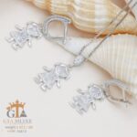 نیم ست نقره میکرو کد 16413 - تصویر 4