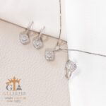 نیم ست نقره میکرو کد 16502 - Image 4