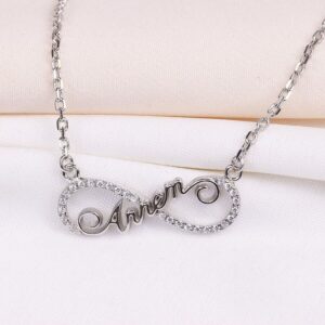 مدال نقره میکرو طرح Annem کد 21414