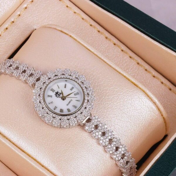 ساعت نقره GTA طرح فلاور کد 19092 - Image 2