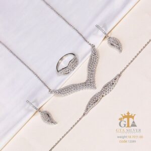 سرویس نقره میکرو زنجیری کد 12089