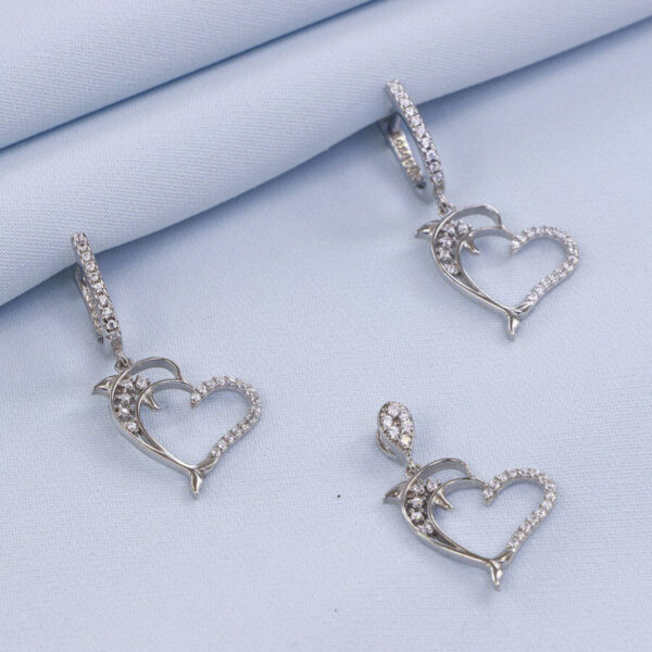 نیم ست نقره میکرو کد 16364 - تصویر 2