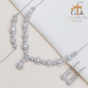 سرویس نقره میکرو زنجیری کد 12125