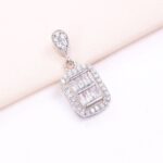 مدال نقره میکرو طرح امرالدکات کد 21478