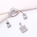 نیم ست نقره میکرو کد 16244